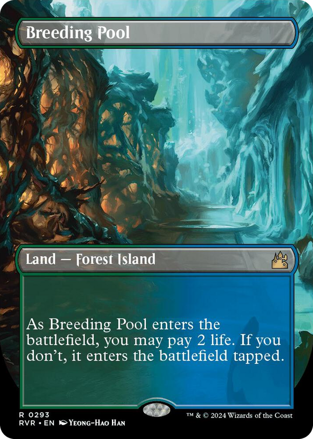 0293 Breeding Pool (Borderless) R Ravnica Remastered