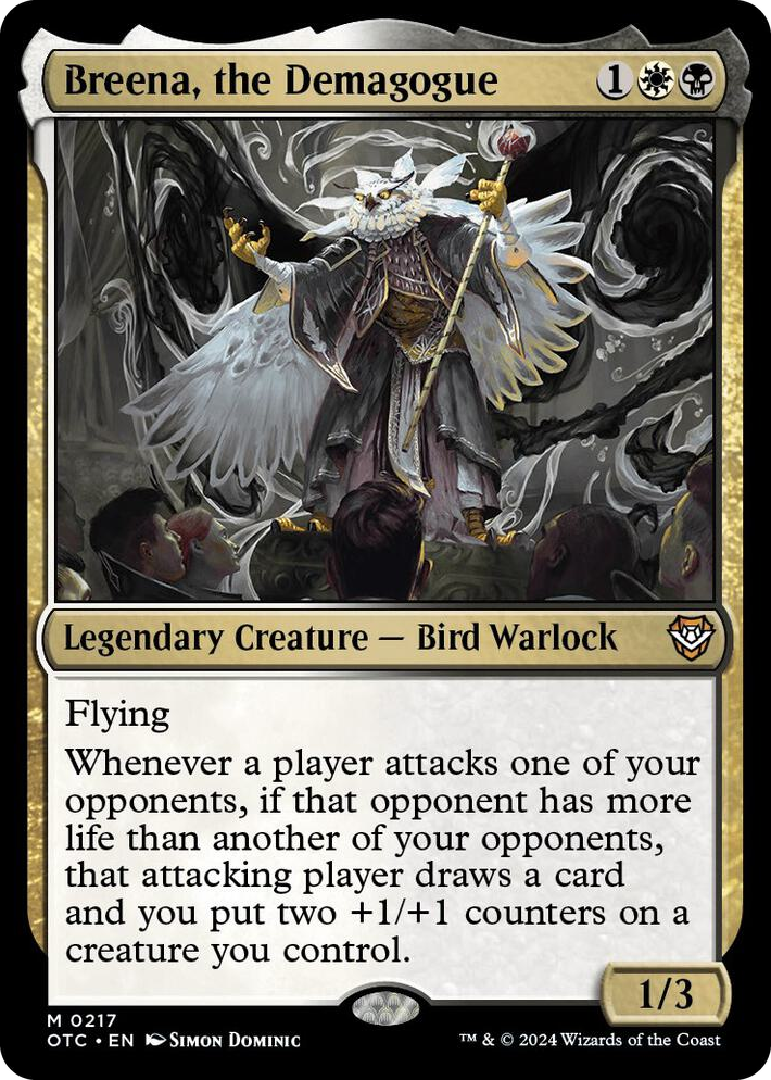 0217 Breena, the Demagogue M Commander: Outlaws of Thunder Junction