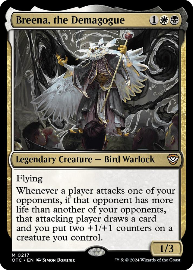 0217 Breena, the Demagogue M Commander: Outlaws of Thunder Junction