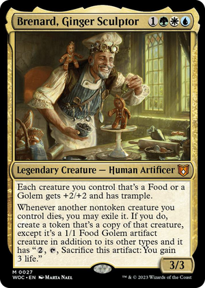 0027 Brenard, Ginger Sculptor M Commander: Wilds of Eldraine
