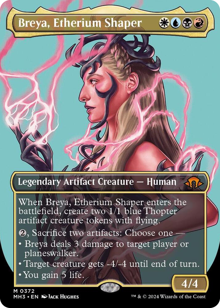 0372 Breya, Etherium Shaper (Borderless) M Modern Horizons 3