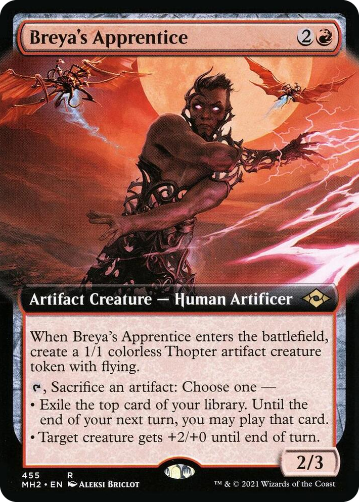 0455 Breya's Apprentice (Extended Art) R Modern Horizons 2