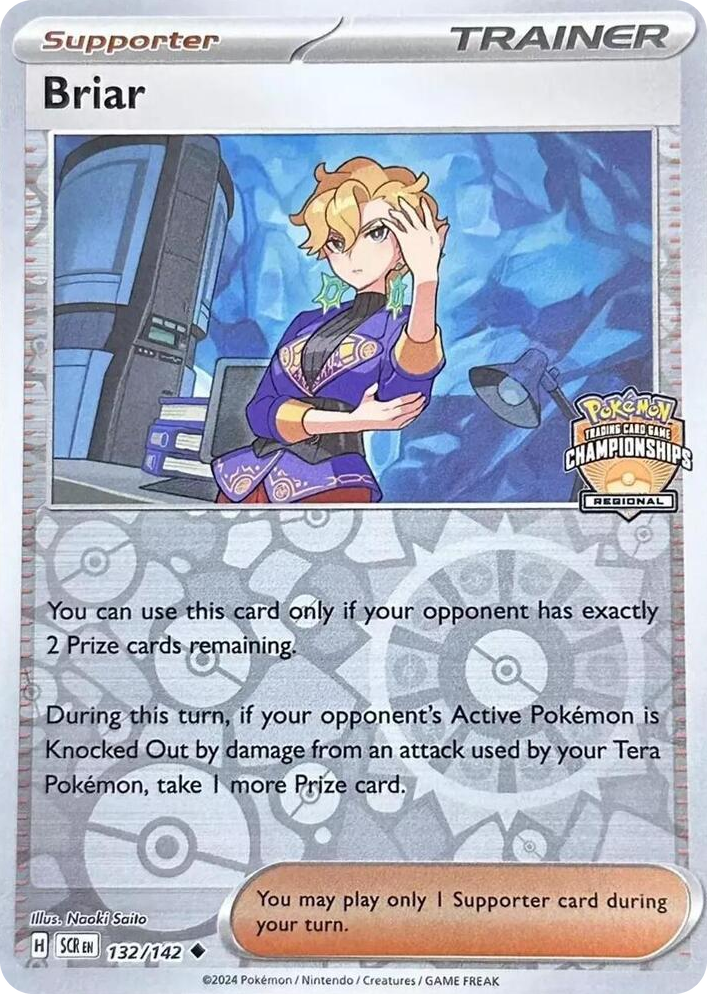 0132 Briar - 132/142 (Regional Championship) Uncommon League & Championship Cards