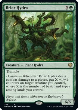 0286 Briar Hydra (286) R Dominaria United