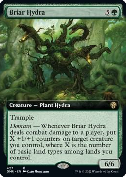 0427 Briar Hydra (Extended Art) R Dominaria United