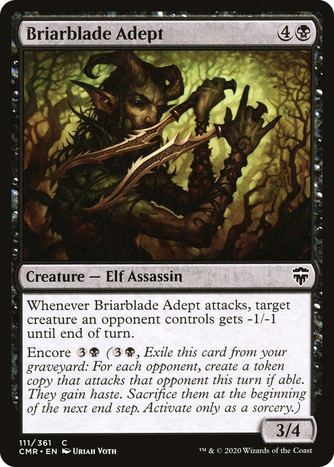 0111 Briarblade Adept C Commander Legends