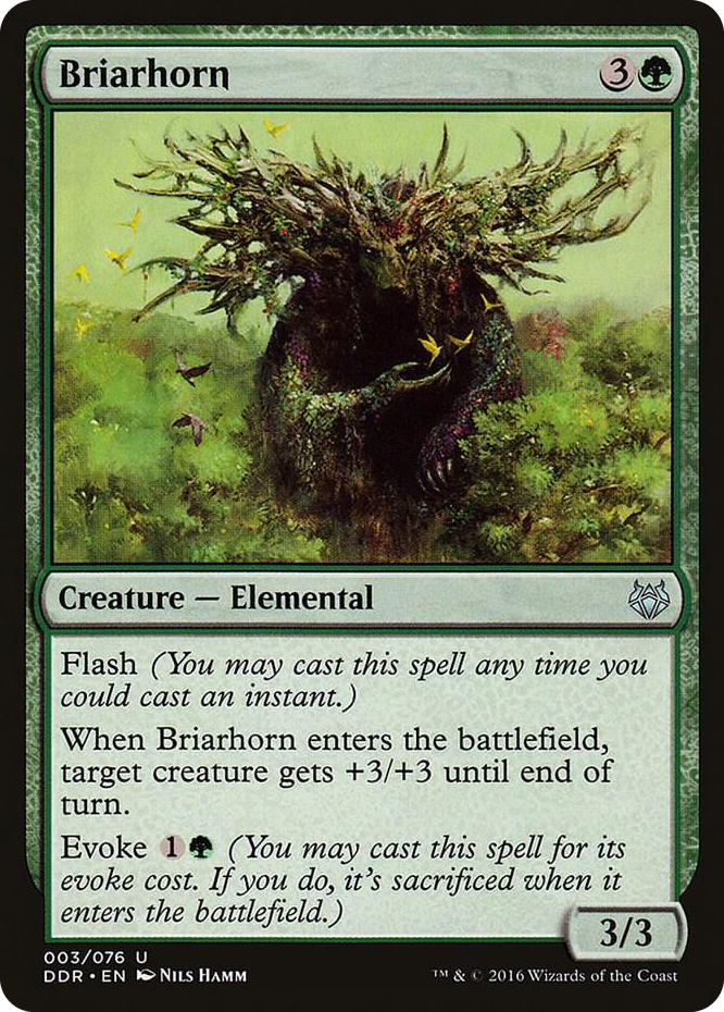 Briarhorn #3 U - Duel Decks: Nissa vs. Ob Nixilis Pokemon card