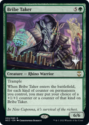 0055 Bribe Taker R Promo Pack: Streets of New Capenna