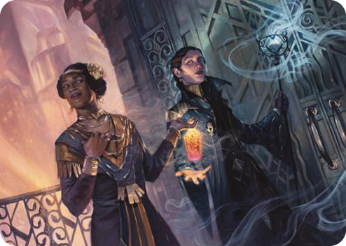 0006 Bribery Art Card S Art Series: Commander Masters