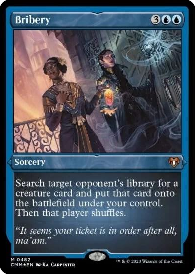 0482 Bribery (Foil Etched) M Commander Masters