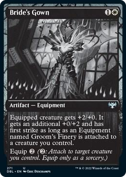 Bride's Gown #271 U - Innistrad: Double Feature Pokemon card