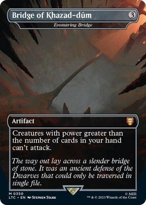 0350 Bridge of Khazad-dum - Ensnaring Bridge (Borderless) M Commander: The Lord of the Rings: Tales of Middle-earth