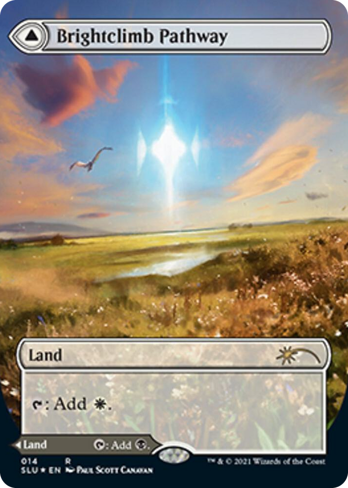 Brightclimb Pathway (Borderless) #14 R - Secret Lair Series Pokemon card