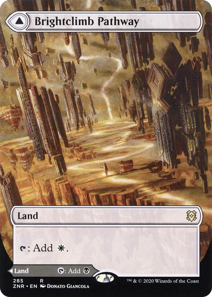 0285 Brightclimb Pathway (Borderless) R Zendikar Rising