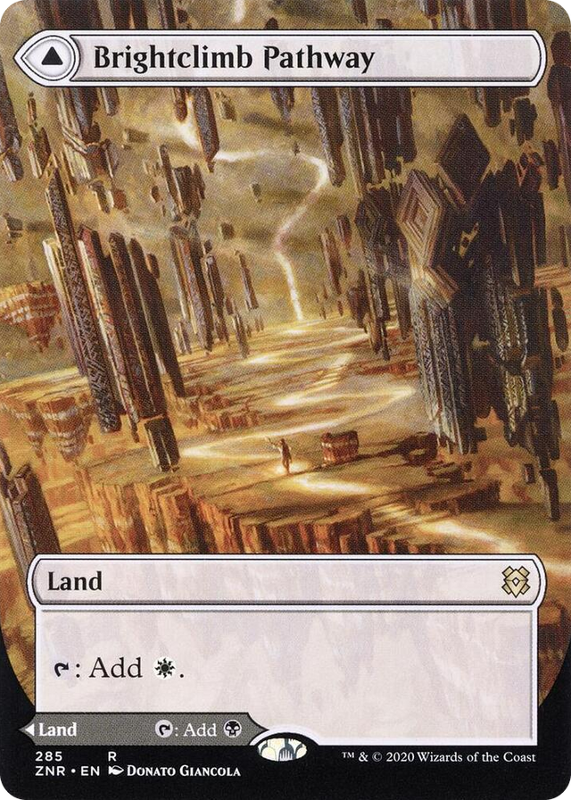 0285 Brightclimb Pathway (Borderless) R Zendikar Rising