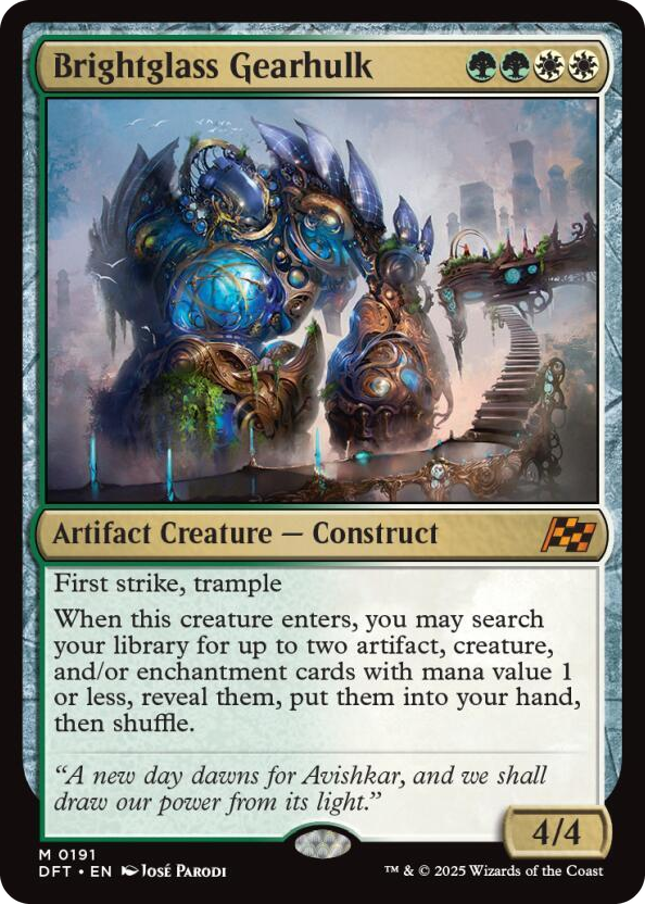 0191 Brightglass Gearhulk M Aetherdrift