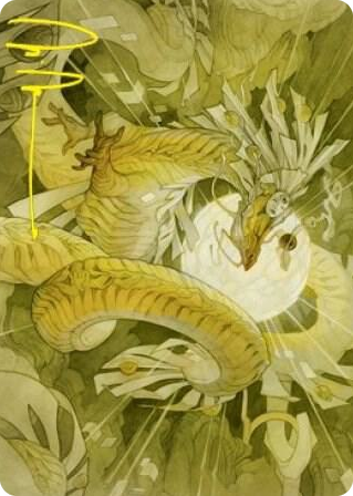 0022 Brilliant Restoration Art Card (Gold-Stamped Signature) S Art Series: Kamigawa: Neon Dynasty