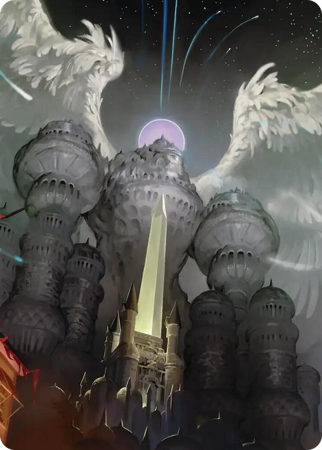 0013 Brilliant Wings Scene Art Card S Art Series: FINAL FANTASY