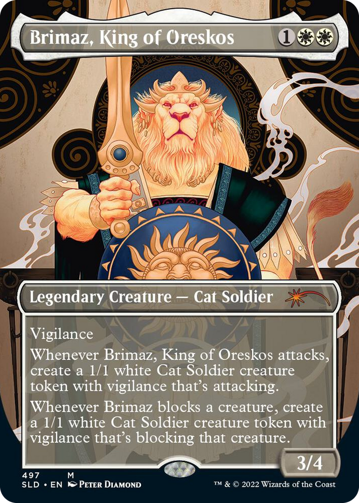Brimaz, King of Oreskos #497 M - Secret Lair Drop Series Pokemon card