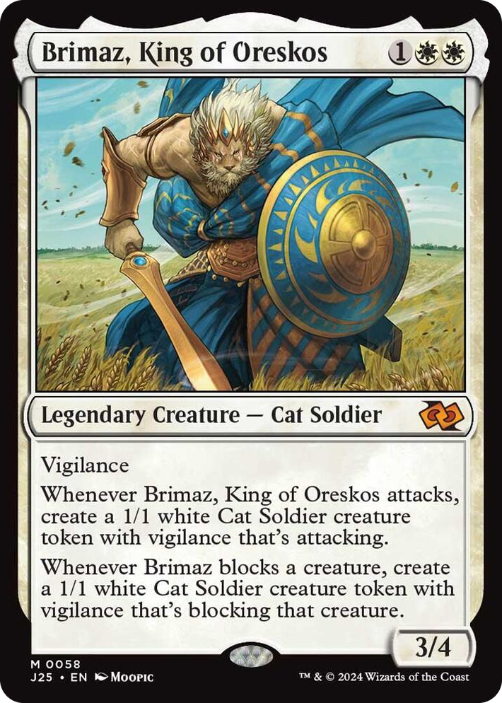 0058 Brimaz, King of Oreskos (Anime) M Foundations Jumpstart