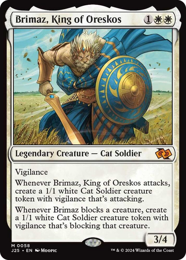 0058 Brimaz, King of Oreskos (Anime) M Foundations Jumpstart