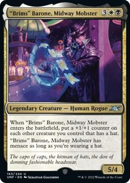0163 "Brims" Barone, Midway Mobster U Unfinity