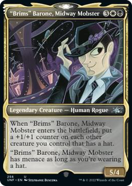 0256 "Brims" Barone, Midway Mobster (Showcase) U Unfinity