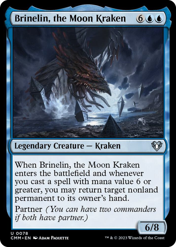 0078 Brinelin, the Moon Kraken U Commander Masters