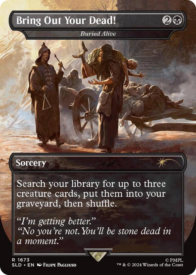 1673 Bring Out Your Dead! - Buried Alive R Secret Lair Drop Series