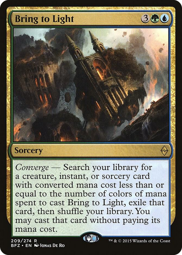 0209 Bring to Light R Battle for Zendikar