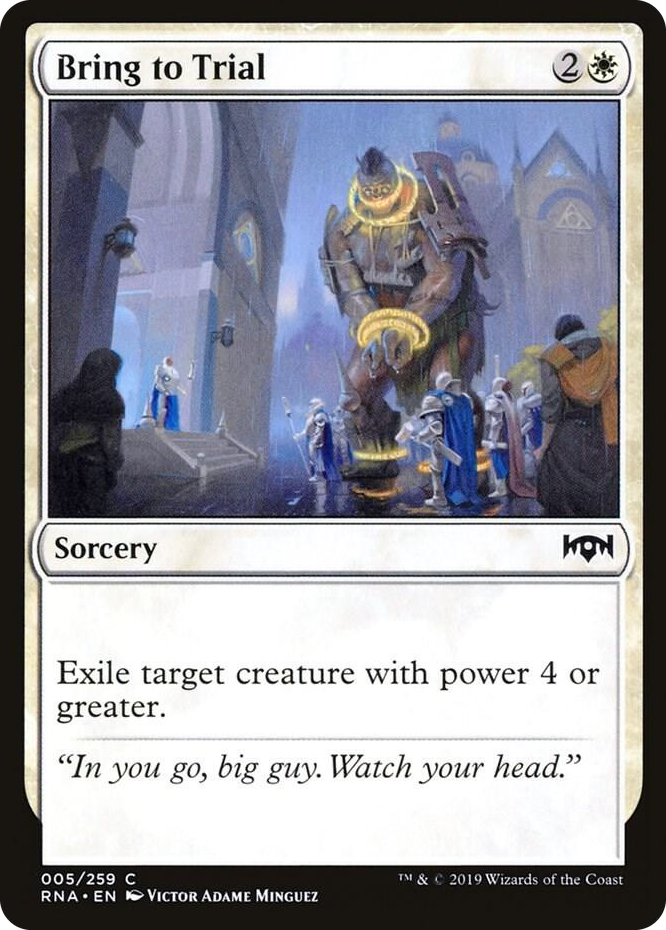0005 Bring to Trial C Ravnica Allegiance