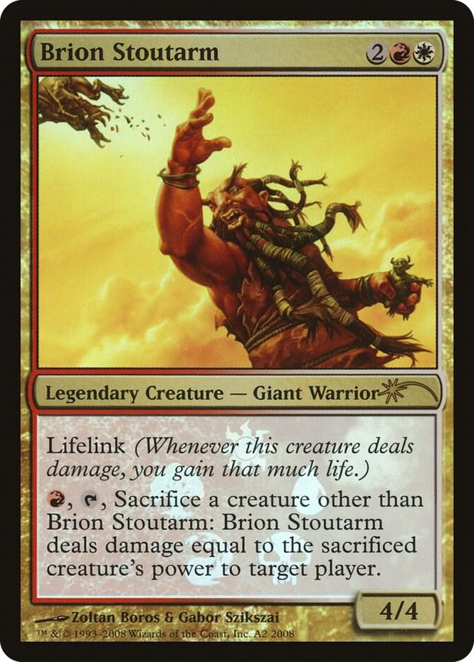 Brion Stoutarm #A2 P - Media Promos Pokemon card