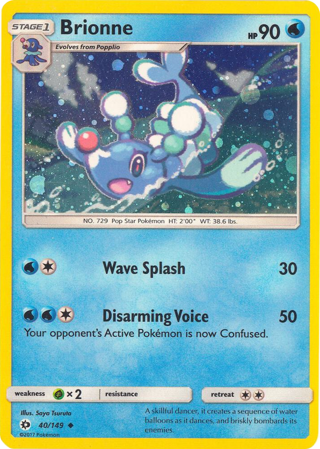 0040 Brionne - 40/149 (Cosmos Holo) Promo Miscellaneous Cards & Products