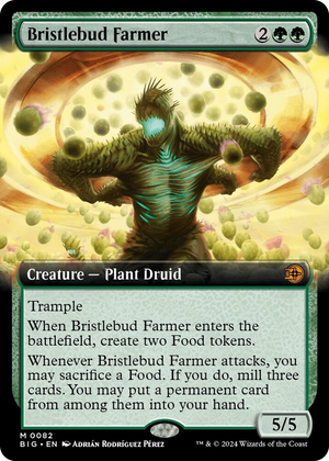 0082 Bristlebud Farmer (Extended Art) M Outlaws of Thunder Junction: The Big Score