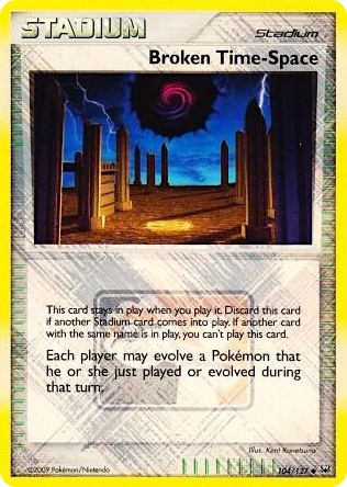 0104 Broken Time-Space - 104/127 (League Promo) Promo League & Championship Cards