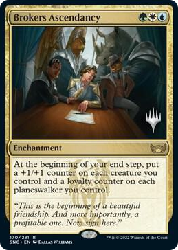 Brokers Ascendancy #170 R - Promo Pack: Streets of New Capenna Pokemon card