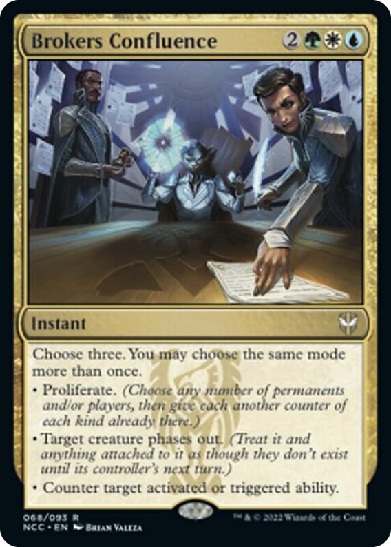 0068 Brokers Confluence R Commander: Streets of New Capenna
