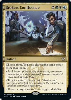 0068 Brokers Confluence R Commander: Streets of New Capenna