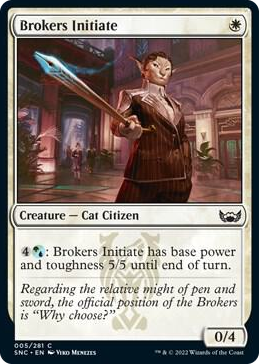 0005 Brokers Initiate C Streets of New Capenna