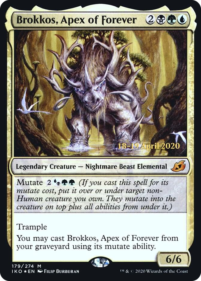 0179 Brokkos, Apex of Forever M Prerelease Cards