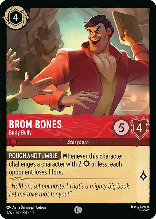 0127 Brom Bones - Burly Bully Common Whispers in the Well