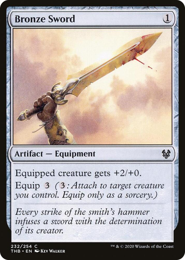 0232 Bronze Sword C Theros Beyond Death