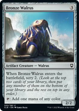 0302 Bronze Walrus C Commander Legends: Battle for Baldur's Gate