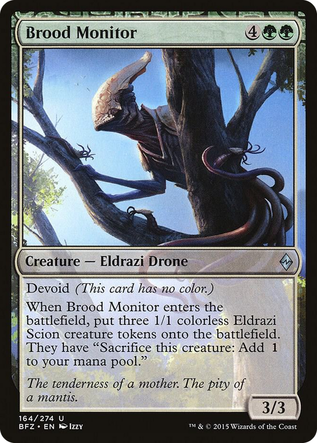 0164 Brood Monitor U Battle for Zendikar