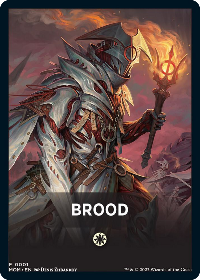 Brood Theme Card #1 T - March of the Machine Pokemon card