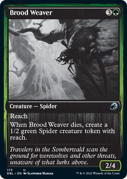 0173 Brood Weaver U Innistrad: Double Feature
