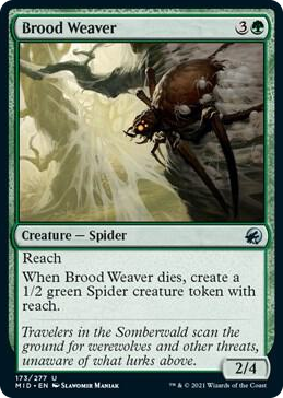 0173 Brood Weaver U Innistrad: Midnight Hunt