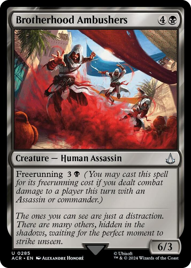 0285 Brotherhood Ambushers U Universes Beyond: Assassin's Creed