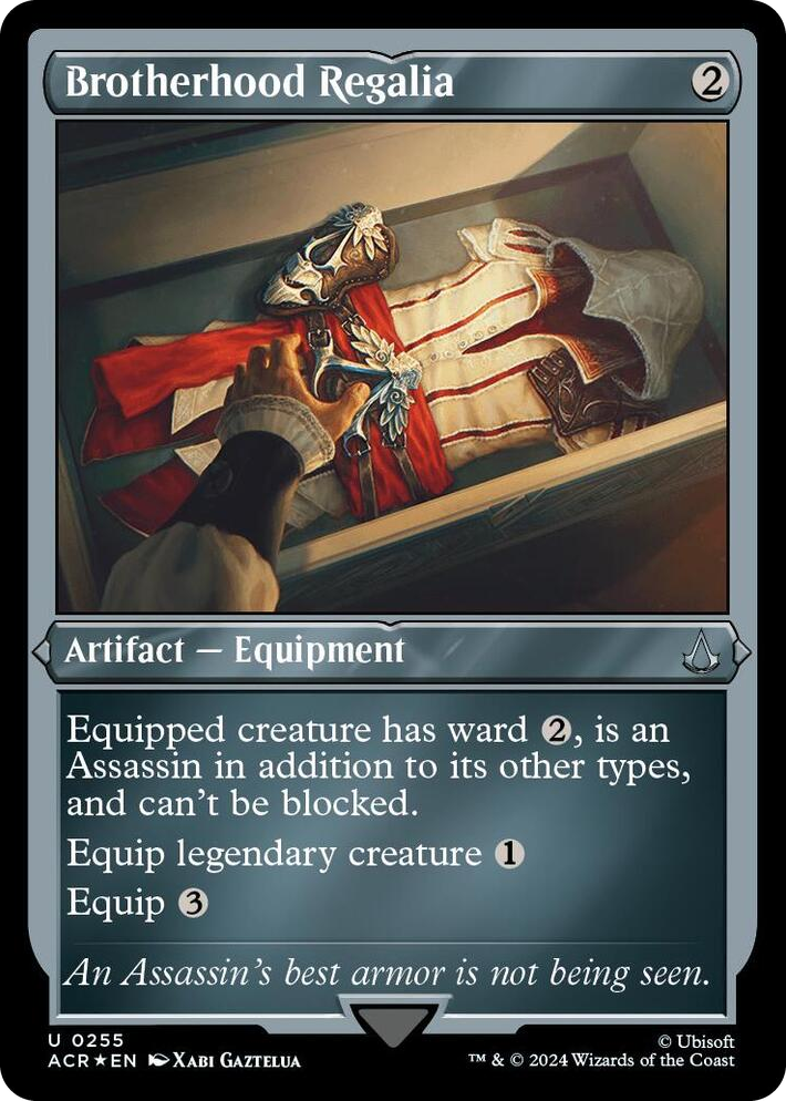 0255 Brotherhood Regalia (Foil Etched) U Universes Beyond: Assassin's Creed