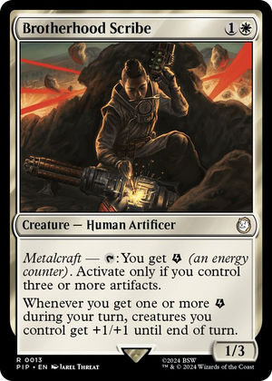0013 Brotherhood Scribe R Universes Beyond: Fallout
